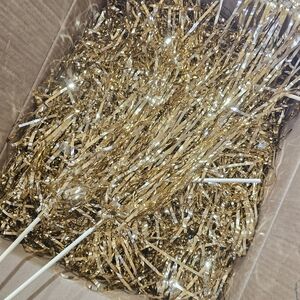 Box Of Golden Pom poms